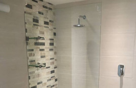 Bella Glass frameless shower installation